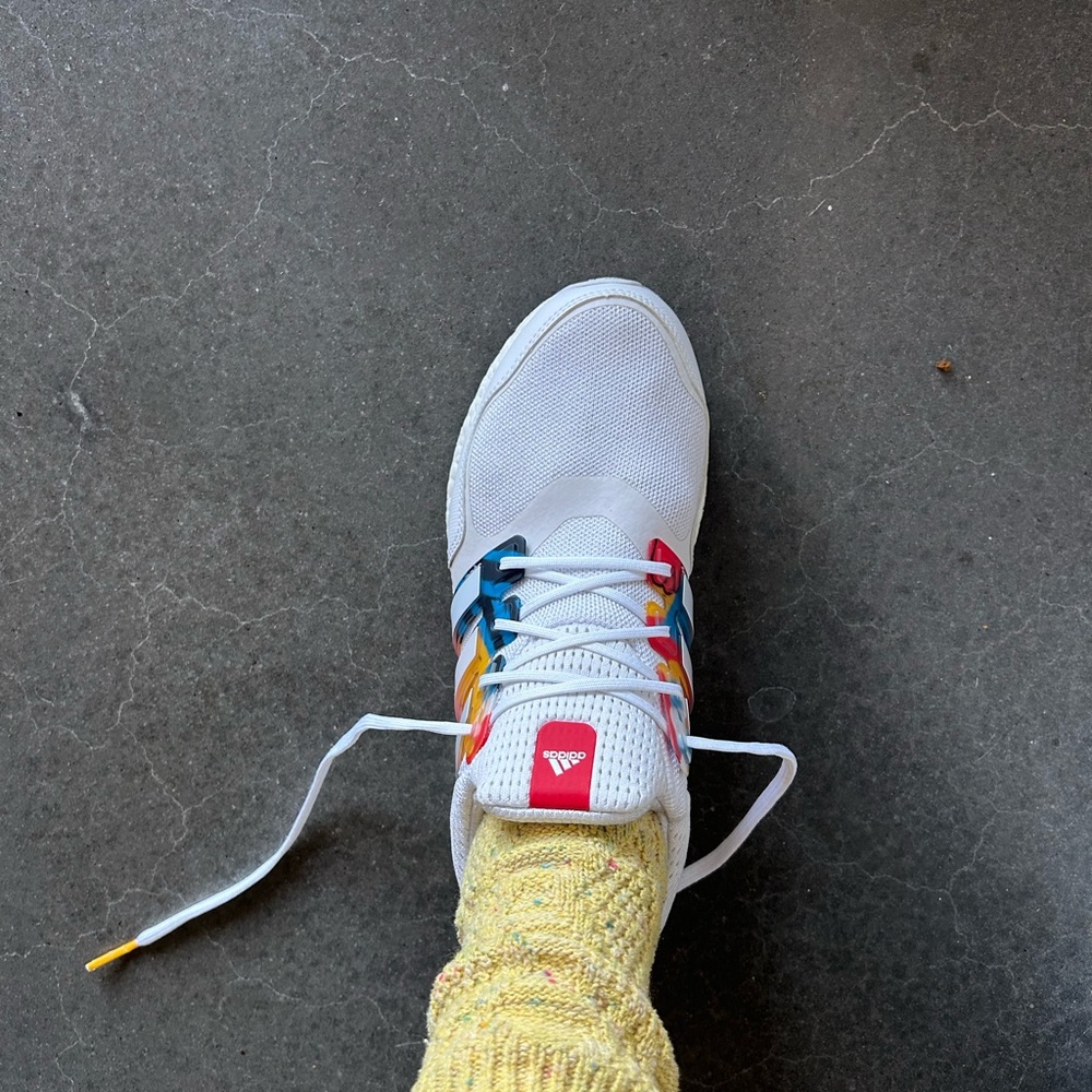 ADIDAS ULTRABOOST S&L DNA WOMEN'S RUNNING SHOES SIZE 8.5 IN MULTICOLOR